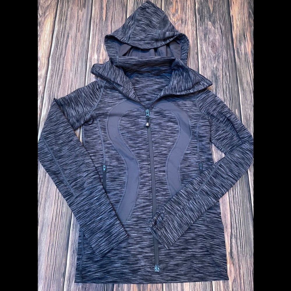 🍋 Lululemon space grey stride hoodie jacket 2